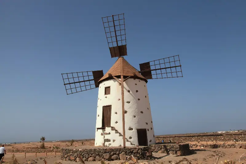 Windmill in El Cotillo