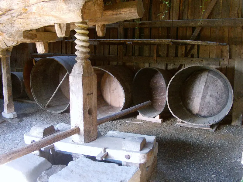 Alte Weinpresse