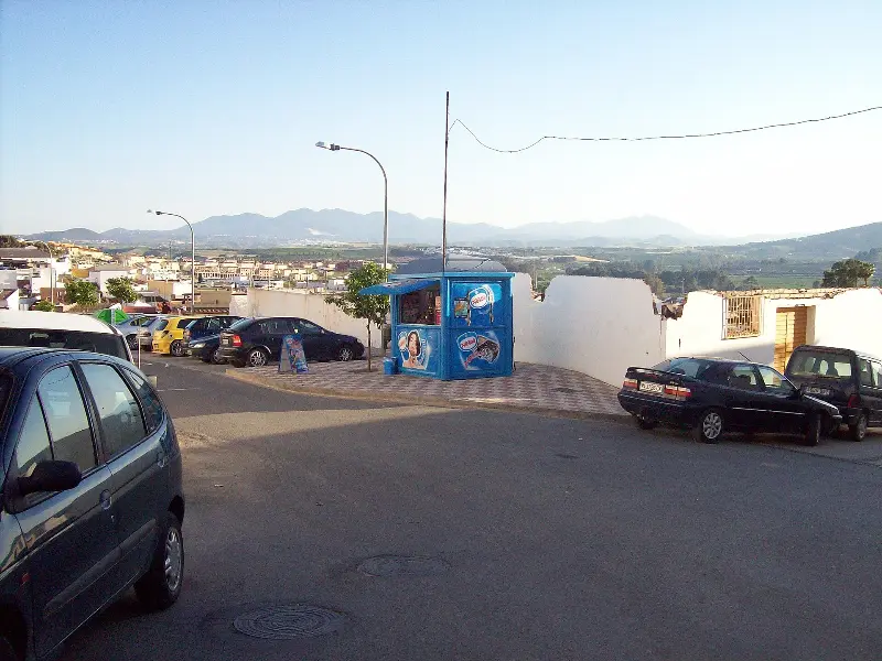 escalera en roca Raja Ancha