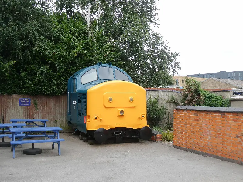 Class 37 Locomotive Cab