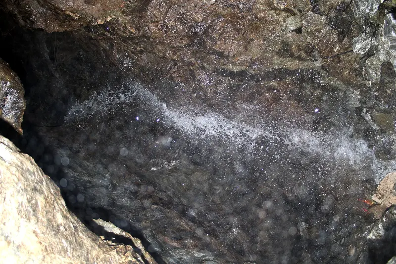Underground waterfall