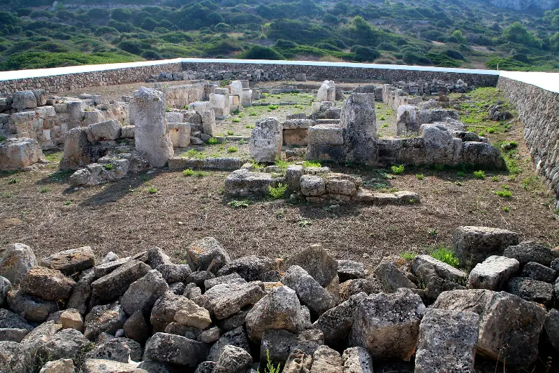Paleochristian basilica of Son Bou
