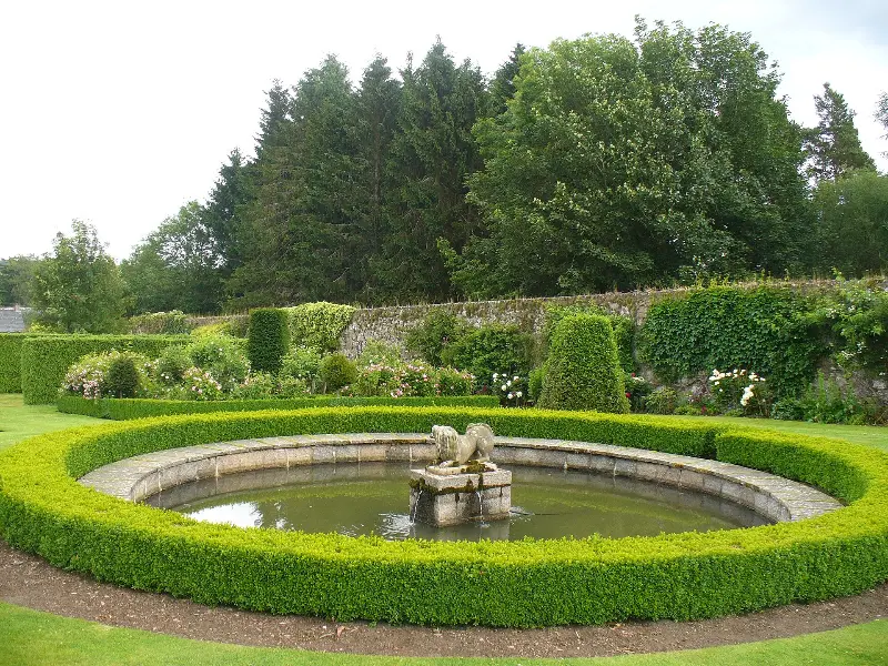 Drum Castle Rose Garden